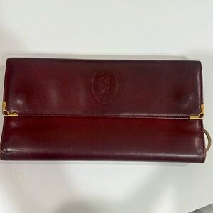 Cartier vintage long wallet